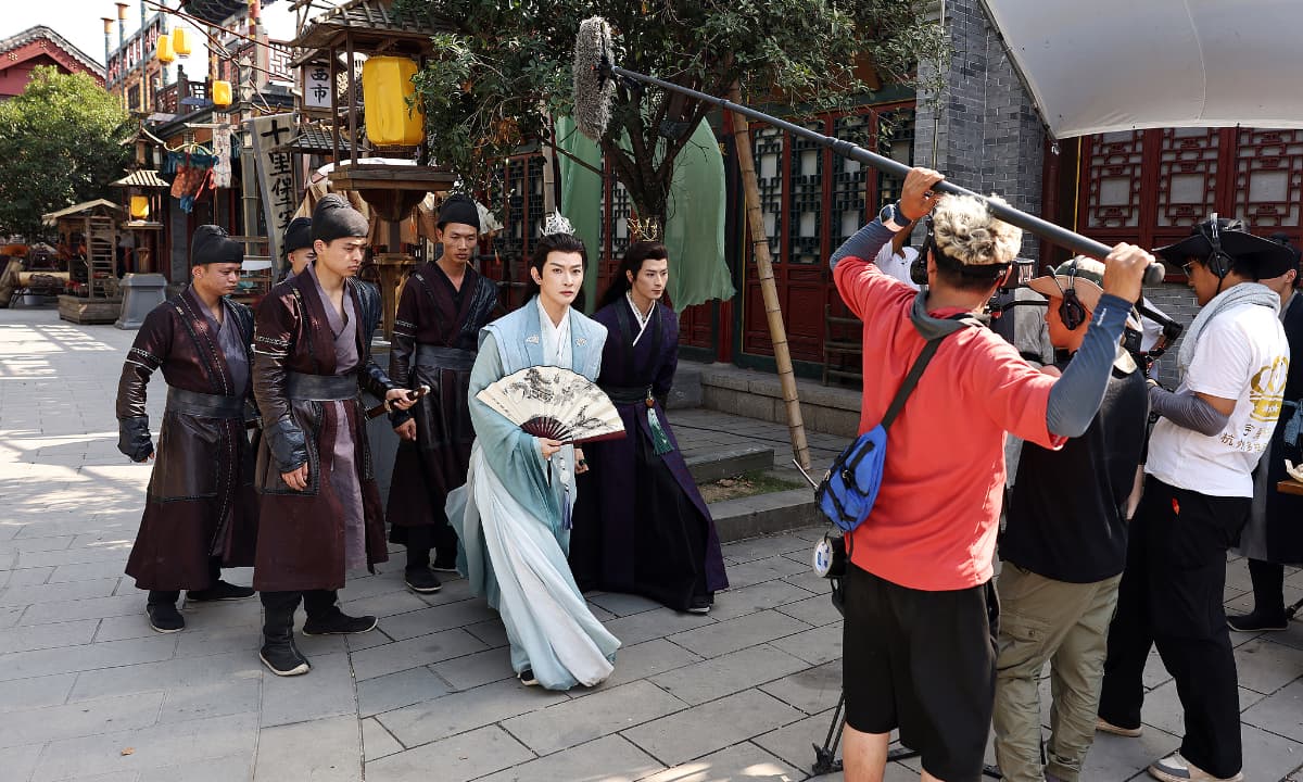 China's Hollywood Turns Film Sets Into Tourist