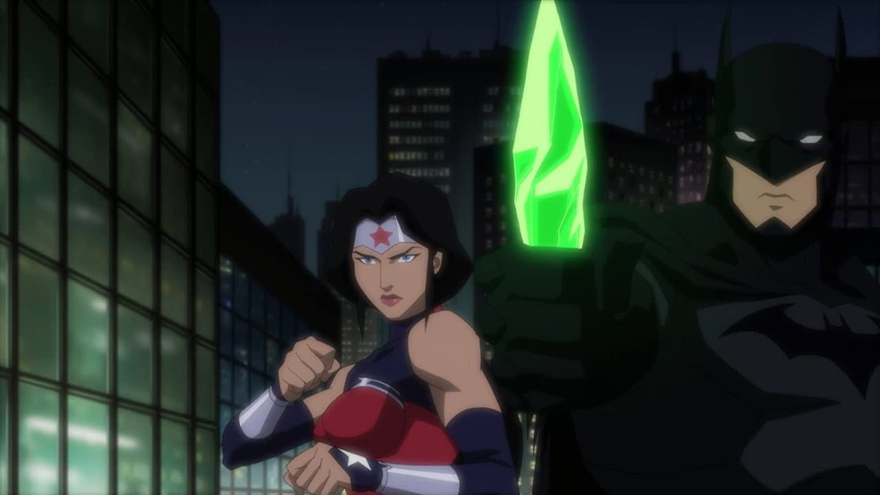 Justice League vs. Teen Titans still 8