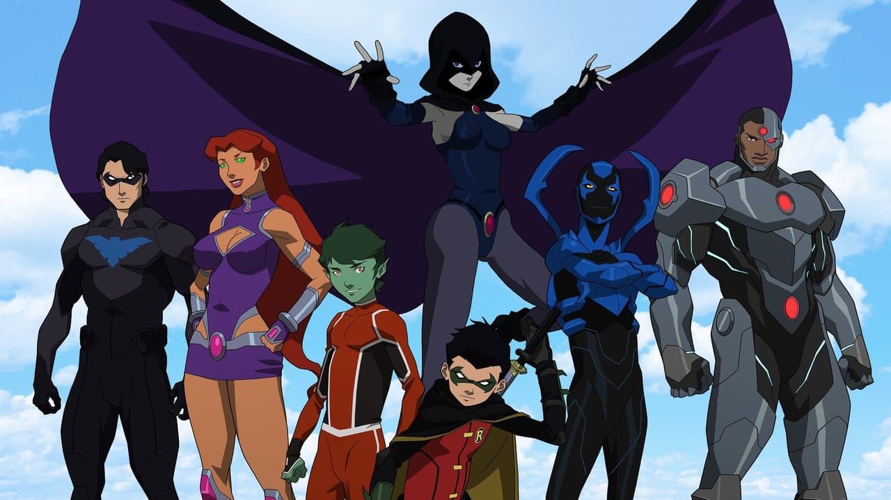 Justice League vs. Teen Titans still 6