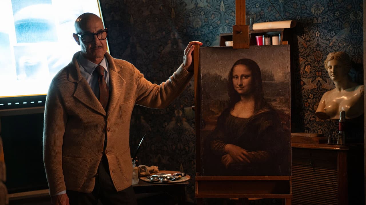 Masterplan Review: Tucci's Wild Mona Lisa Heist still 4