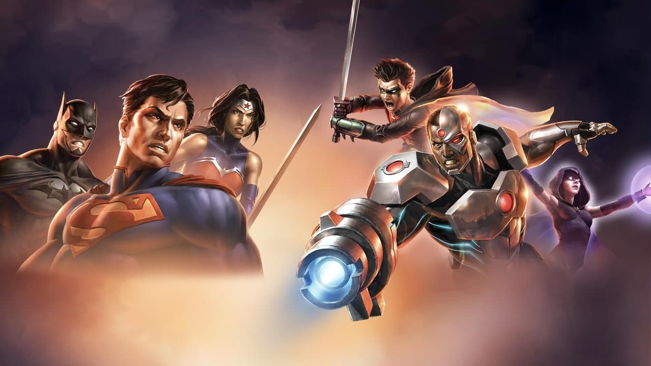 Justice League vs. Teen Titans still 2