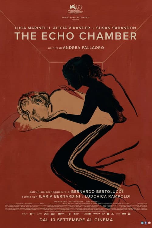 The Echo Chamber (2026): Vikander & Sarandon Drama still 4