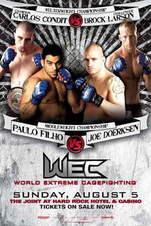 WEC 29: Condit vs. Larson still 1
