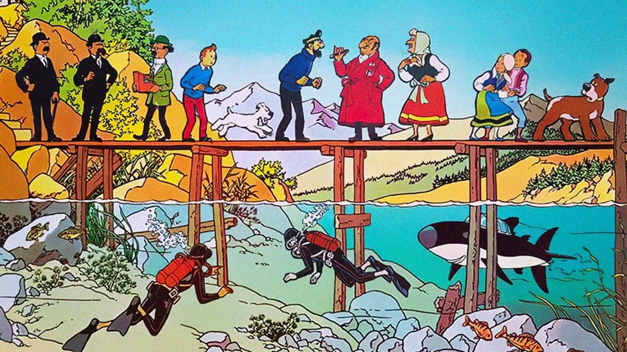Tintin and the Lake of Sharks still 3