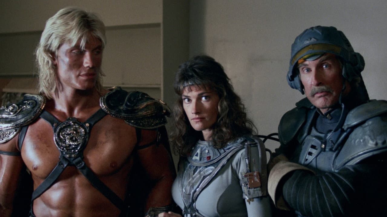 Masters of the Universe (1987) - He-Man vs. Skeletor still 2