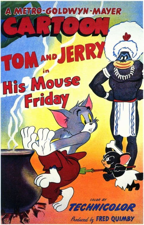 His Mouse Friday still 2